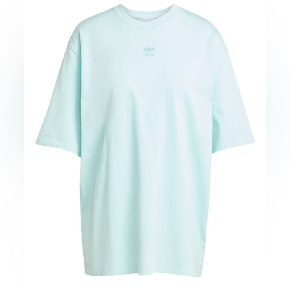 Adidas Women's Sky Blue Tee - Picture 2 of 4
